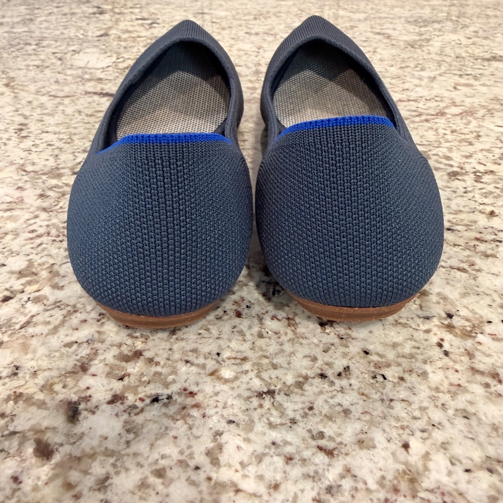 Rothy's Point Flats Navy size 8 - Picture 3 of 6